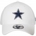 Men's Dallas Cowboys New Era White Core Classic 9TWENTY Adjustable Hat 3071664